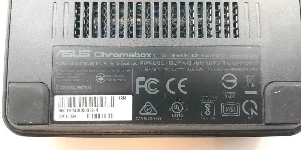Міні-ПК Asus CN62 ChromeBox 2 — Kompik